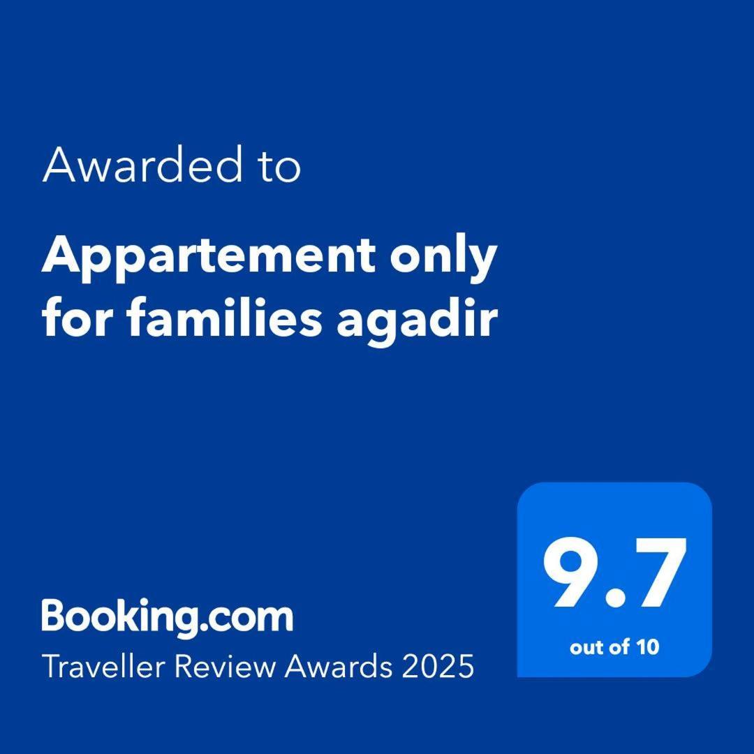 Appartement Only For Families อกาดีร์ ภายนอก รูปภาพ